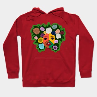 Greenly and flowers Hoodie